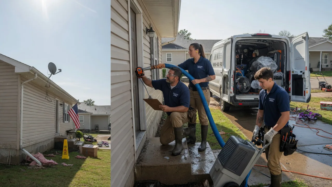 Ceiling Water Damage Restoration in Cleves, OH near me